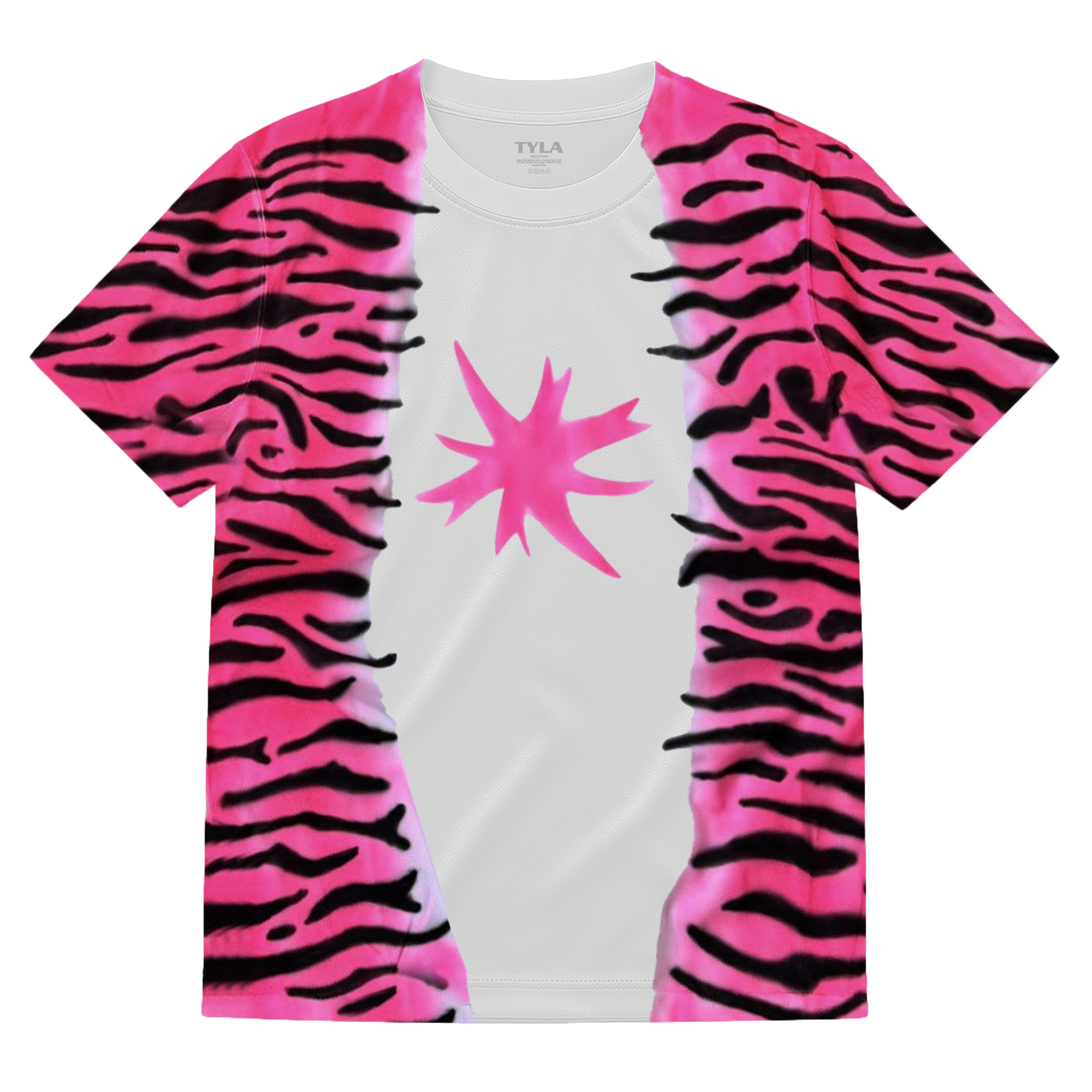 Tyla A*POP Airbrush Tyger Jersey Tee – Tyla EU Store
