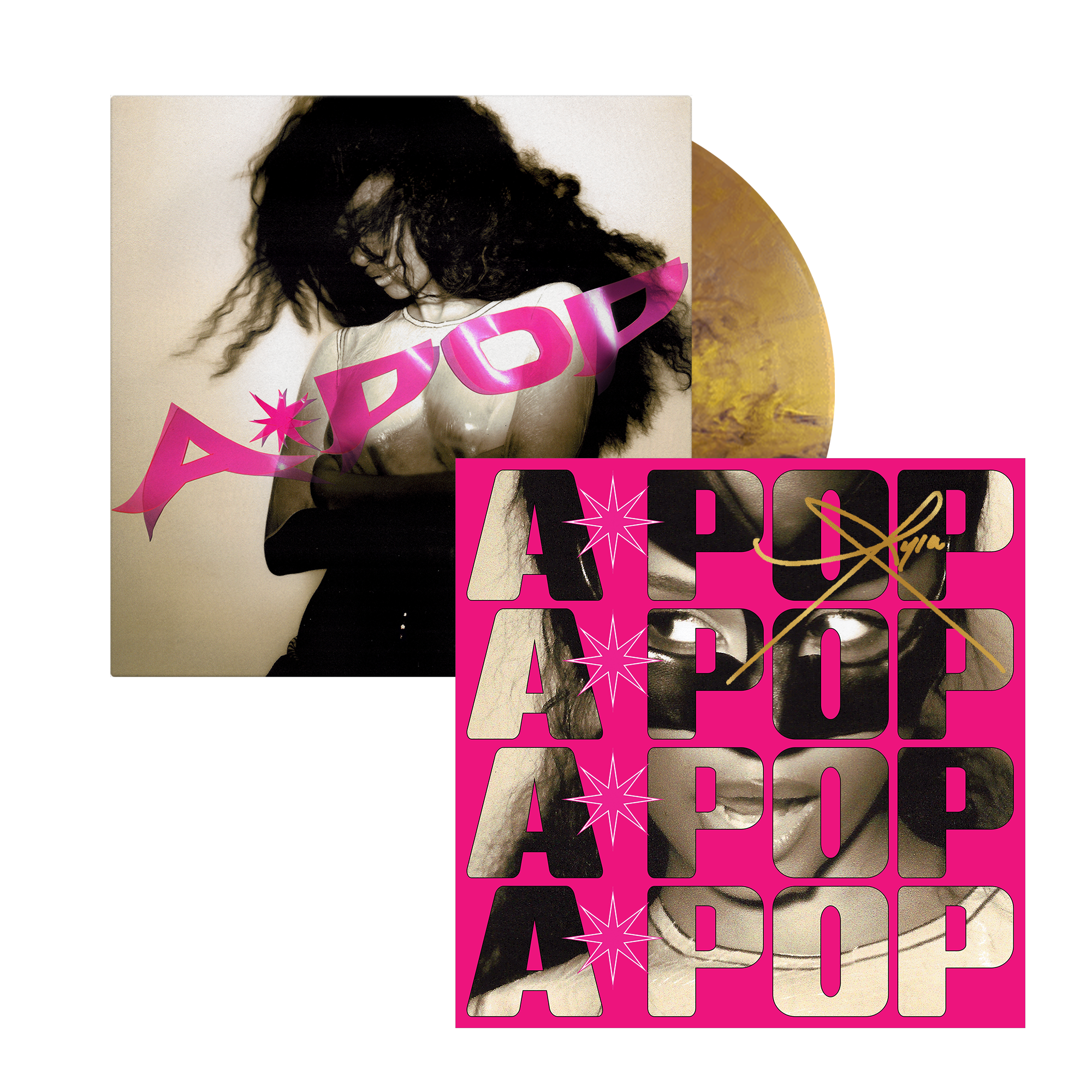 Signed A*POP | Royalty Gold Vinyl